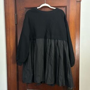 Black Long-Sleeve Dress